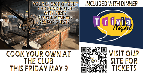 Club Social | Cook Your Own | Trivia Night Friday