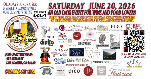 Vine 2 Wine, Brews, Bites & Spirits Returns To Los Alamos June 20, 2026